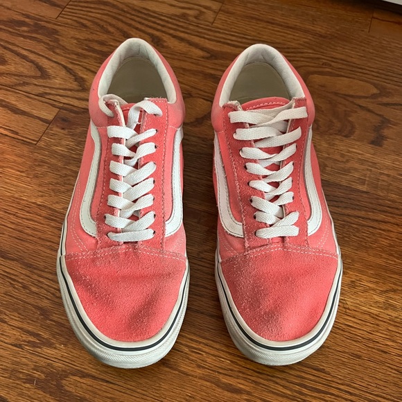 Shoes - Pink vans size 8w/ 6.5m